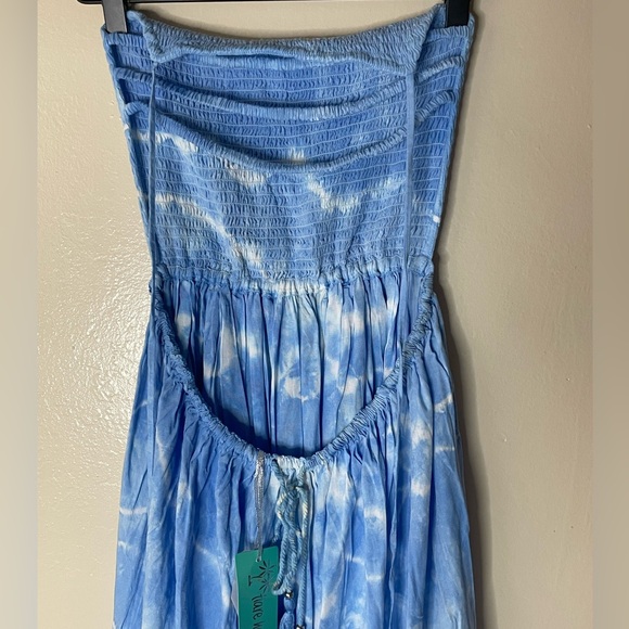 Tiare Hawaii tie dye halter maxi dress - Picture 4 of 11
